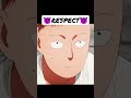 One punch man whats up status respect anime shorts onepunchman