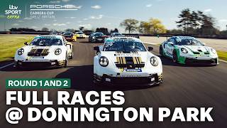 FULL RACE: Porsche Carwow Carrera Cup GB - Rounds 1 & 2 @ Donington Park 2026