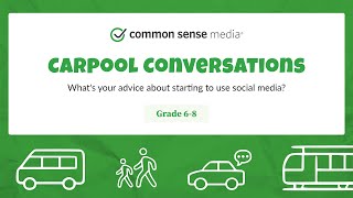 Whats your advice about starting to use social media?
#CommonSenseEducation #DigitalCitizenship #DigitalLiteracy #DigitalWellbeing
This episode for Grades 6–8 features Chrissy and her daughter Tillie (15) discussing what advice theyd give about being new to social media.
Then its your turn!
Common Sense Carpool Conversations is a podcast series that invites adults and kids to have discussions about digital literacy and well-being, using prompts like never have I ever … and whos the most likely to … . The fun, easy format of a verbal game encourages families (and classrooms!) to dive into topics that come straight from our Digital Literacy & Well-Being Curriculum.
Check out our Digital Literacy and Well-Being curriculum: https://www.commonsense.org/education/digital-literacy
For more family resources: https://www.commonsense.org/education/family-engagement-resources
For media reviews and parent advice:
https://www.commonsensemedia.org
https://www.commonsensemedia.org/apps Whats your advice about starting to use social media?