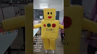 Robo model with shapes#National Maths Day #