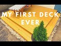 $300 Ground Level backyard DECK