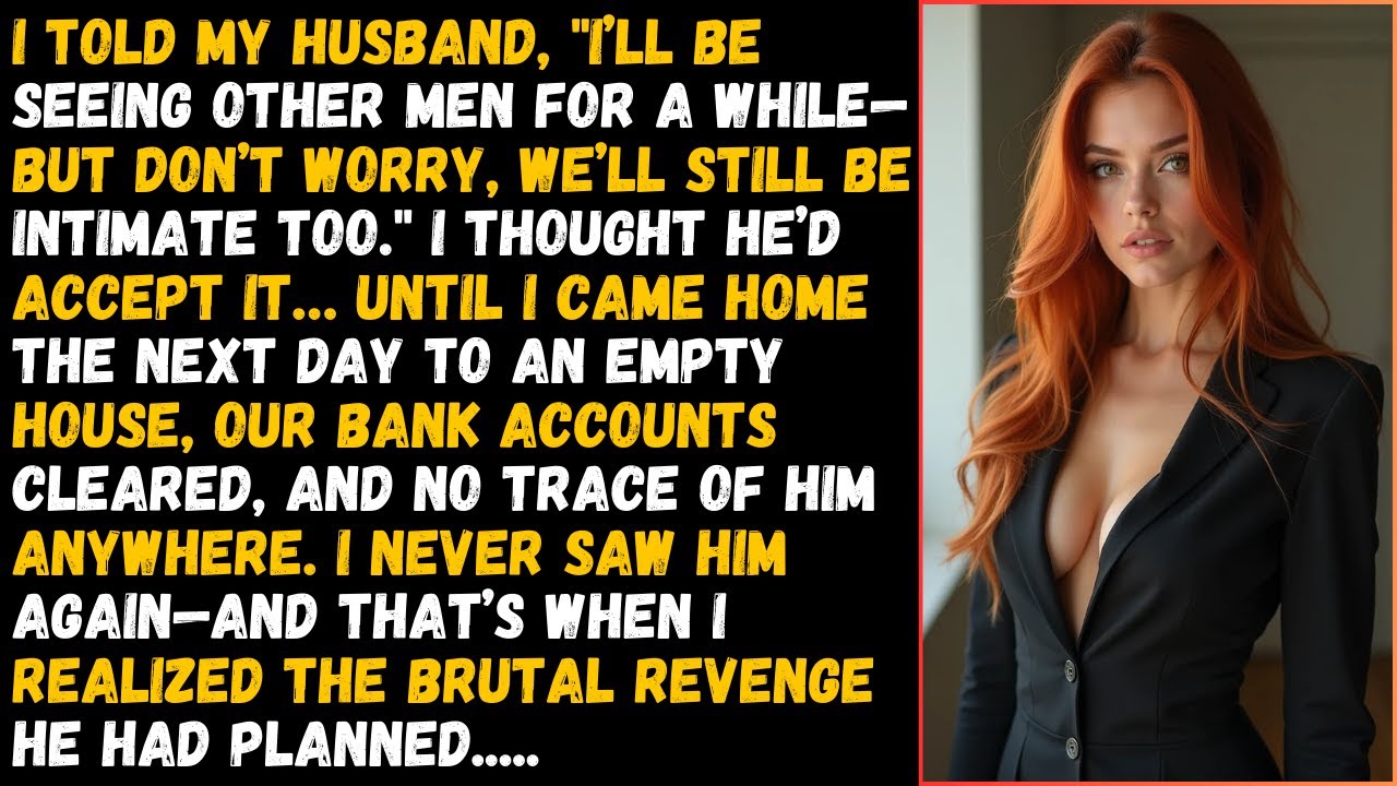 Outline Video My Cheating Wife Was Empowered By Her Friend To Open Her Marriage & Cheat, So I Teach Her A Lesson..