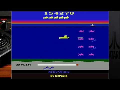 Seaquest for ATARI Walkthrough