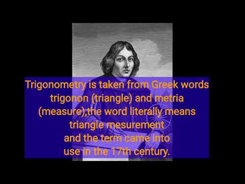 History of Trigonometry