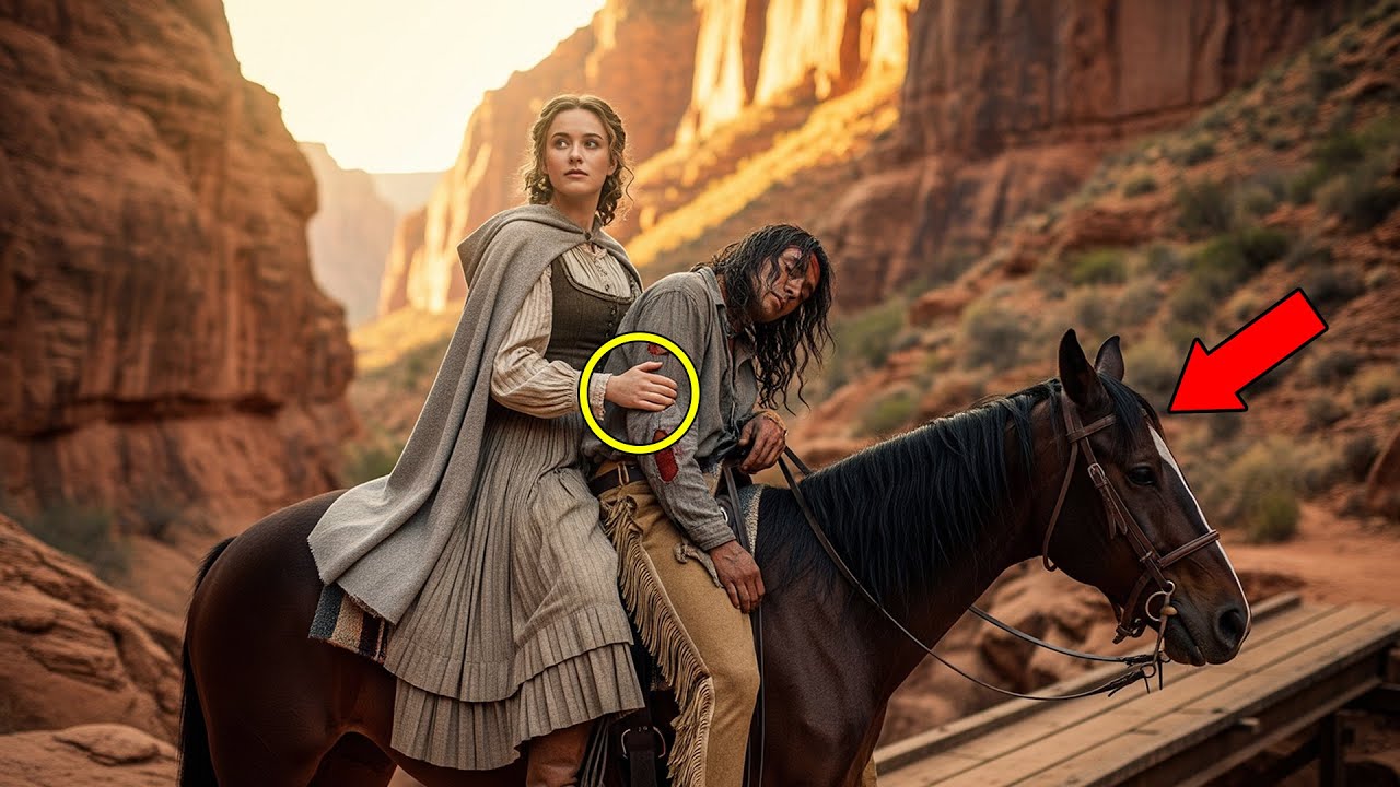 She Carried a Wounded Apache on Horseback Across the Canyon—Not Knowing He Was the War Chief’s Son!