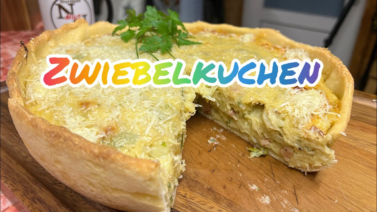 189. Zwiebelkuchen mit Käse 
