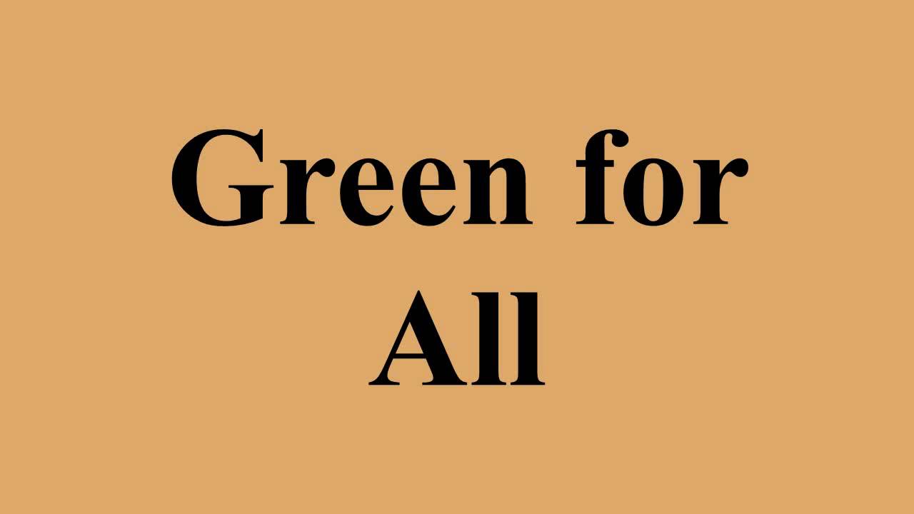 Green for All