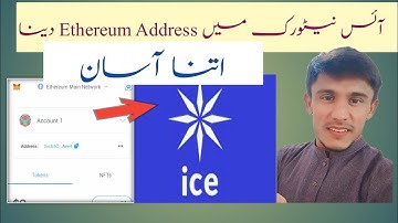 Ice network wallet adress add | Ice Network Men Ethereum erc 20 Address kaise dale