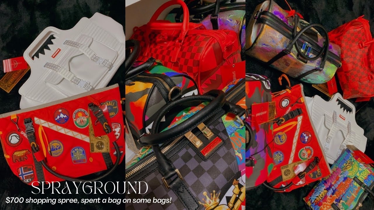 sprayground lv bag