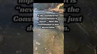 #Impeachment #RuleOfLaw #AmericanPolitics #GovernmentAccountability #Congress