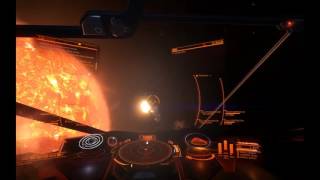 Elite Dangerous 2.1 PvE Python vs Anaconda (Rapid killing)