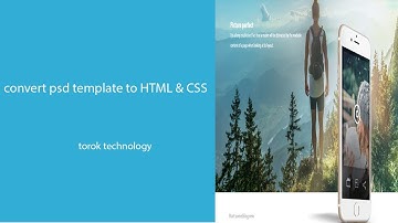 convert psd template to html & css with grid system