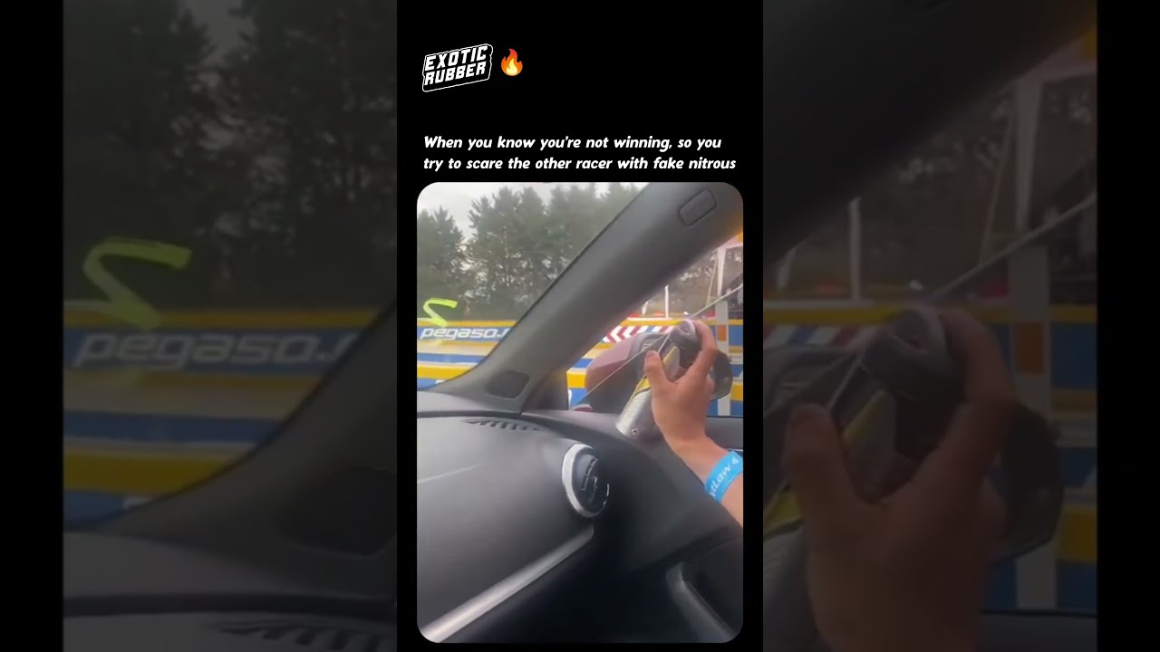 Using Fake Nitrous To Win The Race