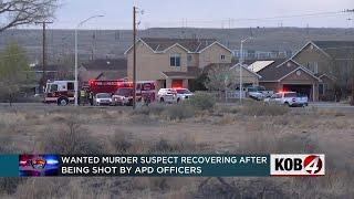 Wanted murder suspect in custody after police shooting in SW Albuquerque