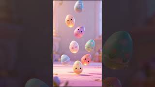 Happy Easter E-card | Bubble Pop to Easter Eggs  | Cute Easter Animation for Kids