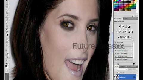 Becoming Alice Cullen -Ashley Greene Vampire Transformation (photoshop)
