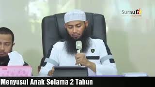 Menyusui Anak Selama 2 Tahun , Ustadz Syafiq Riza Basalamah