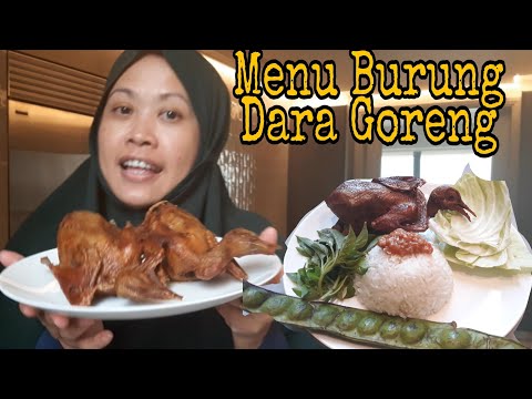 Burung Dara Dimasak