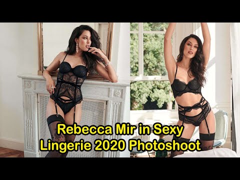 Rebecca Mir in Sexy Lingerie 2020 Photoshoot