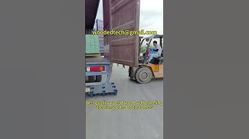 Best quality wpc 3d wood wall paneling are transported to customers #wpc3dwoodwallpaneling