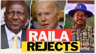 Leaked INTEL! Raila Rejects Ruto Deal Ambassador Meg Whitman delivered amidst America visit