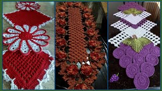 Latest// new crochet pattern ( table runners)