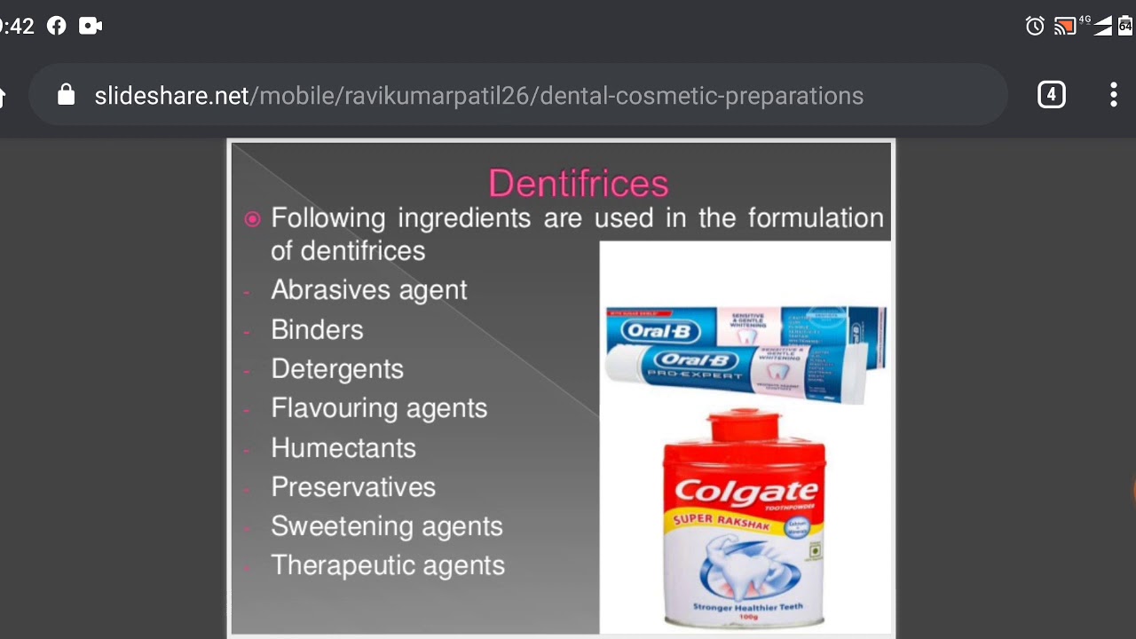 Dental and cosmetics preparation part 4 YouTube