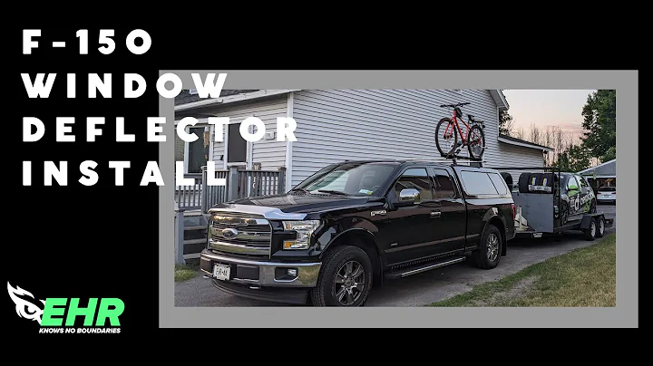 HOW TO INSTALL GOODYEAR WIND DEFLECTORS ON A F150 SUPERCAB/SUPERCREW
