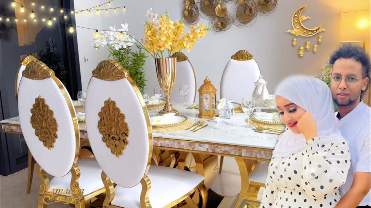 MIISKA QADADA DESIGN CUSUB OO SHARAXAN & BALAN QAADKA SAXAAF RAMADANKA KA HOR BEFORE & AFTER MY KING