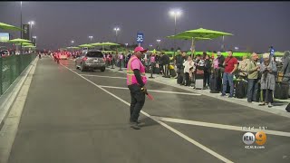 Frustrated Passengers Report Long Waits, Surge Pricing As New LAX Policy Goes Into Effect