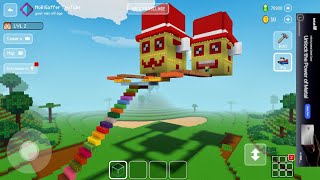 Block Craft 3D: Crafting Gameplay #4905 | Big Wooden Modern House 🏠  screenshot 3
