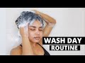 EASY WASH DAY ROUTINE FOR 4B/4C HAIR|| DEEP CONDITIONING ROUTINE