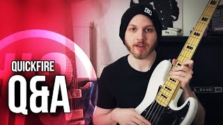 Q&A #3 - Bass for 8 Strings, Practice Tips & Unicorns | Pete Cottrell