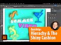 Quick Tip: Hierarchy Matters For The 3D Inflate Shiny Cushion Look