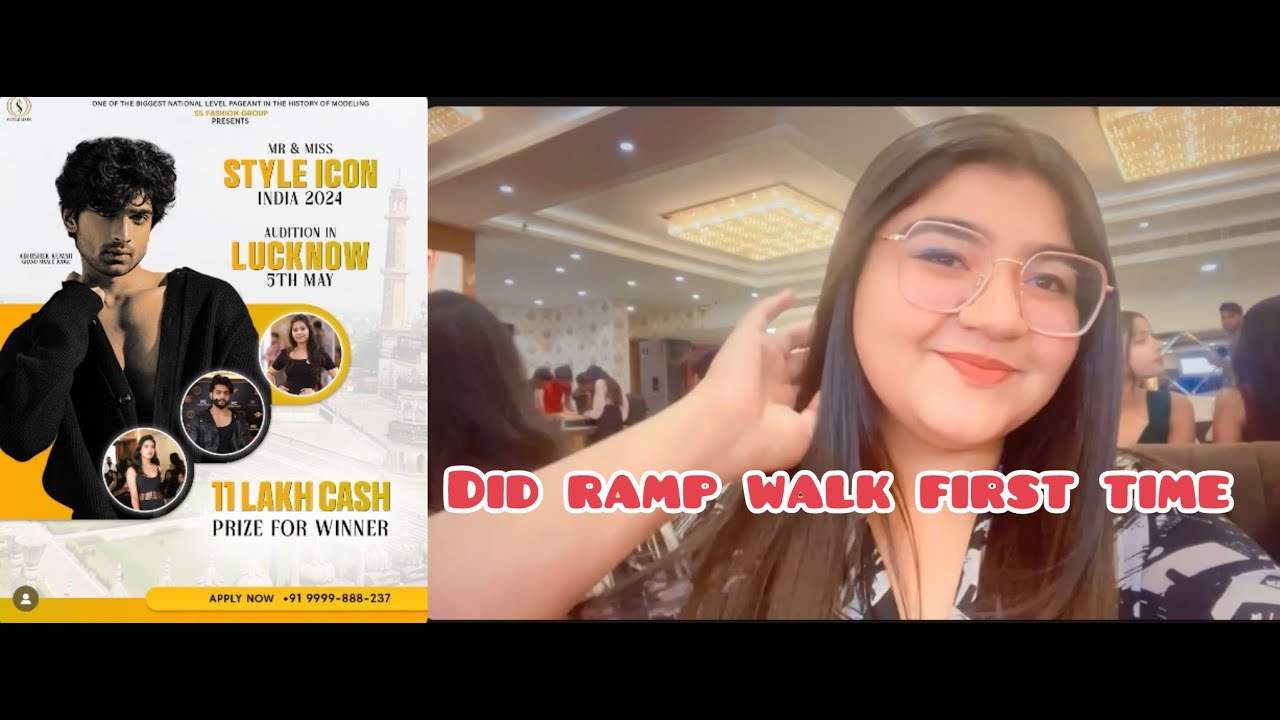 SS FASHION GROUP AUDITION MR&MISS STYLE ICON INDIA 2024 itsmekirat YouTube