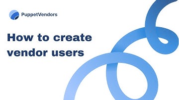 Create Vendor Users