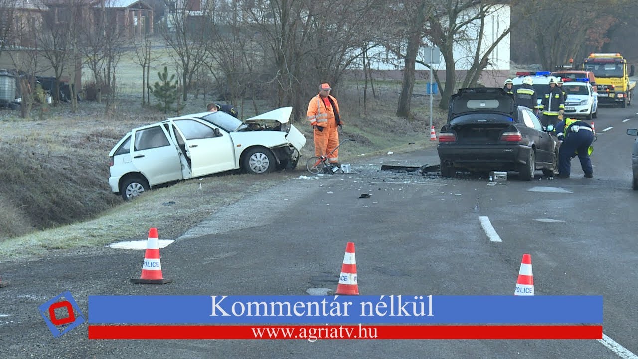 Baleset Eger és Egerszalók Között