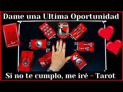 ⚠️WOW ⚠️ SORPRESIVAMENTE APARECER PARA PEDIRTE UNA ULTIMA OPORTUNIDAD❗❤️LECTURA DE TAROT❤️❤️