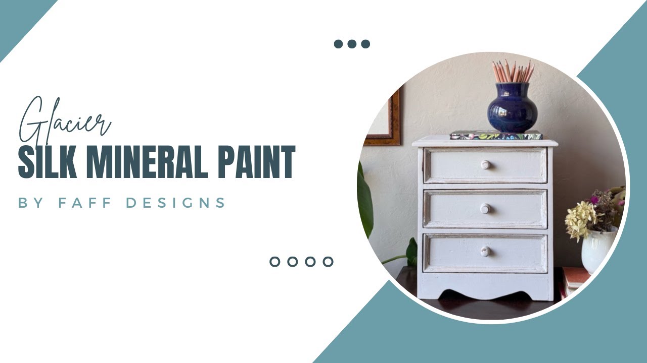 Transform Your Chest Of Drawers With Silk Mineral Paint!