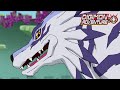 Greymon and Garurumon Combo | Digimon Adventure: