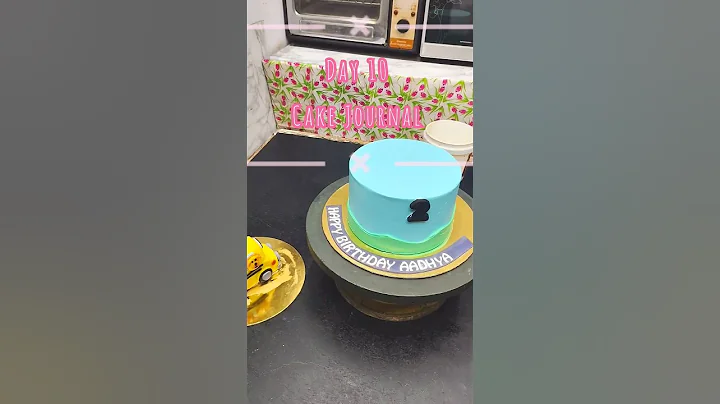 Day 10 of my #minivlog a 2yrs birthday  special #cake #smallbusiness #viral #labubu #girlscakedesign