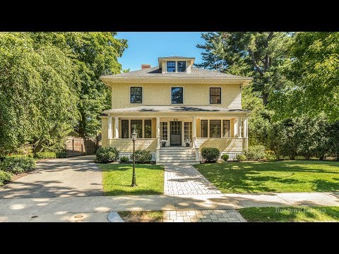4 Lawrence St, Winchester, MA home video tour