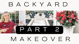 BACKYARD MAKEOVER PART 2 | HAPPY BIRTHDAY JASON!
