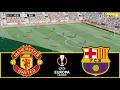 Manchester United Vs Barcelona | Relentless Europa League Showdown | Pes 21 Simulation