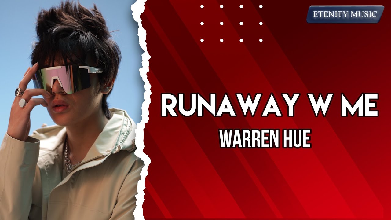 Warren Hue - RUNAWAY W ME (Lyrics) | Won't you, run away with me this evening?