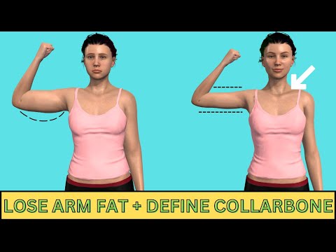 Lose Arm Fat + Define Collarbone And Get Girly Shoulders | Best Beginner Friendly Workout For Women