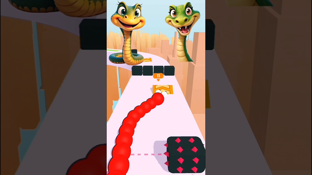 🐍🏃‍♂️🎮 Crazy Snake Run 