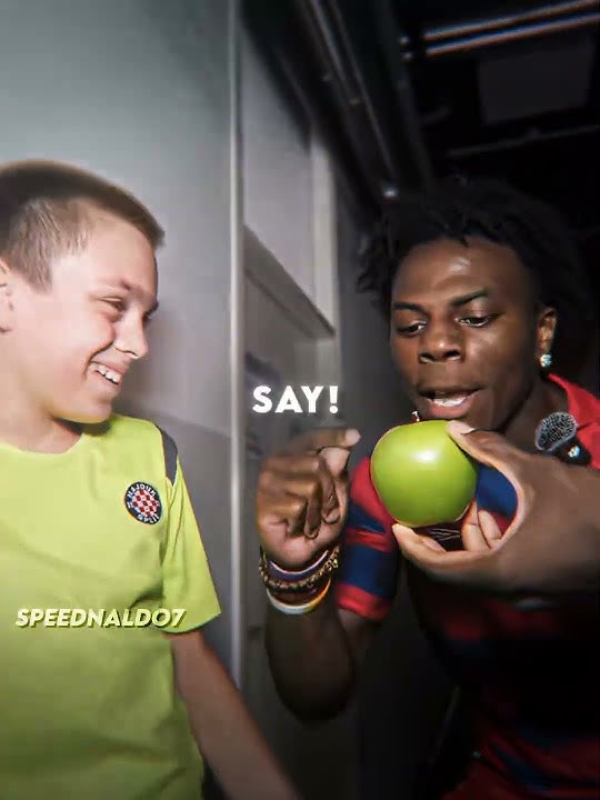 iShowSpeed Funniest Green Apple 😂⚡️