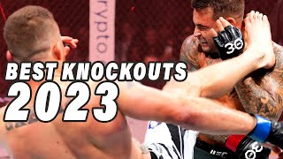 Top 10 Best UFC Knockouts of 2023!!