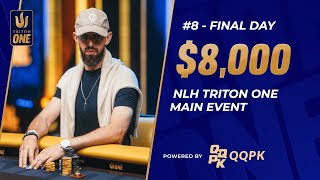 $8K NLH Triton ONE Main Event – Event #8, Final Day | JEJU II 2025